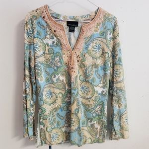 Tunic with bell sleeves Cynthia Rowley small